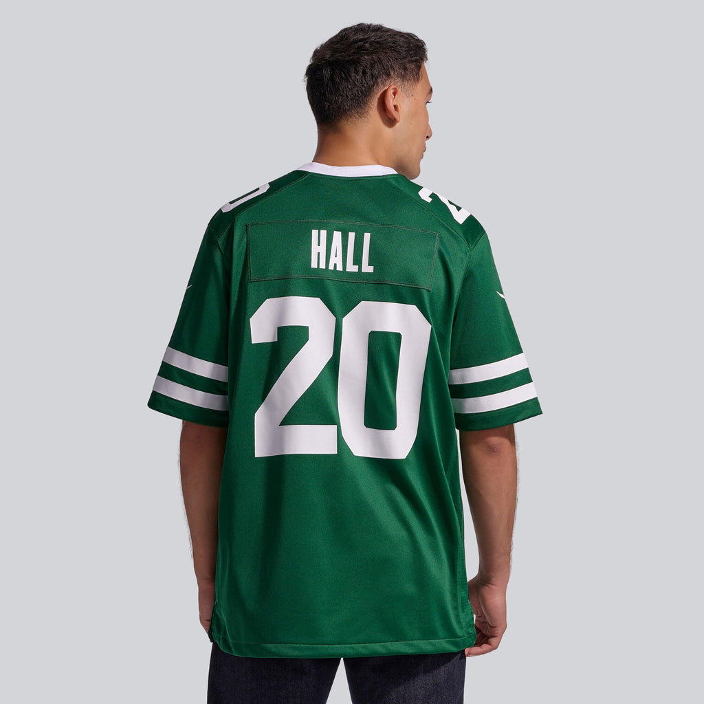 New York Jets Breece Hall Nike Legacy Green Game Jersey