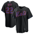 New York Mets Juan Soto Nike Black Alternate Replica Jersey