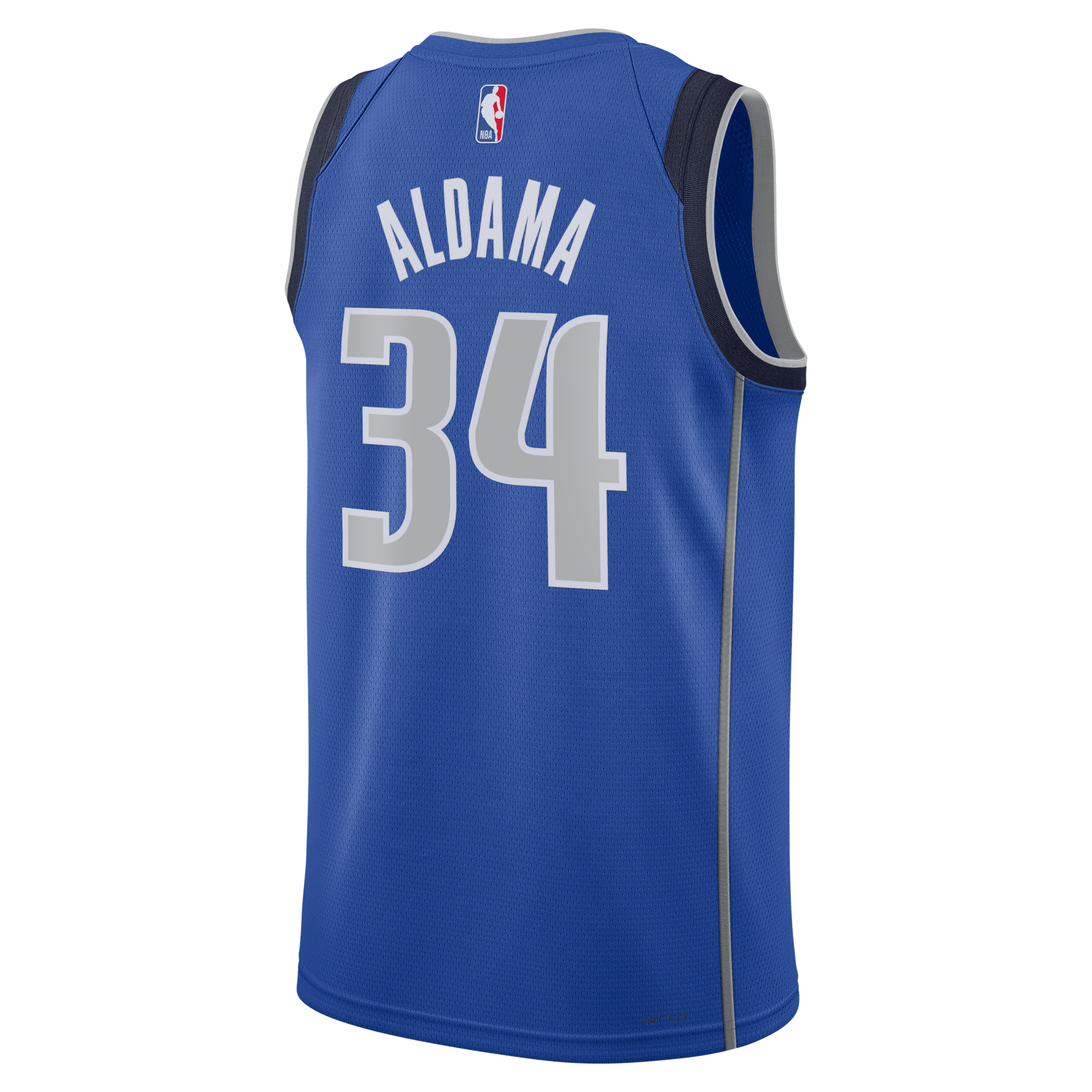 Dallas Mavericks Nike Icon Edition Swingman Jersey - Blue - Santi Aldama
