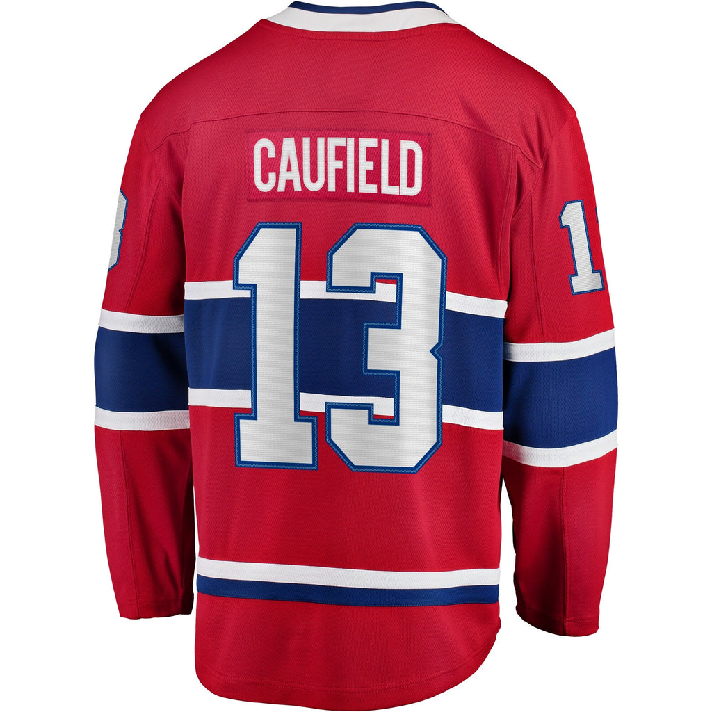 Montreal Canadiens Cole Caufield Fanatics Red Home Premier Breakaway Player Jersey