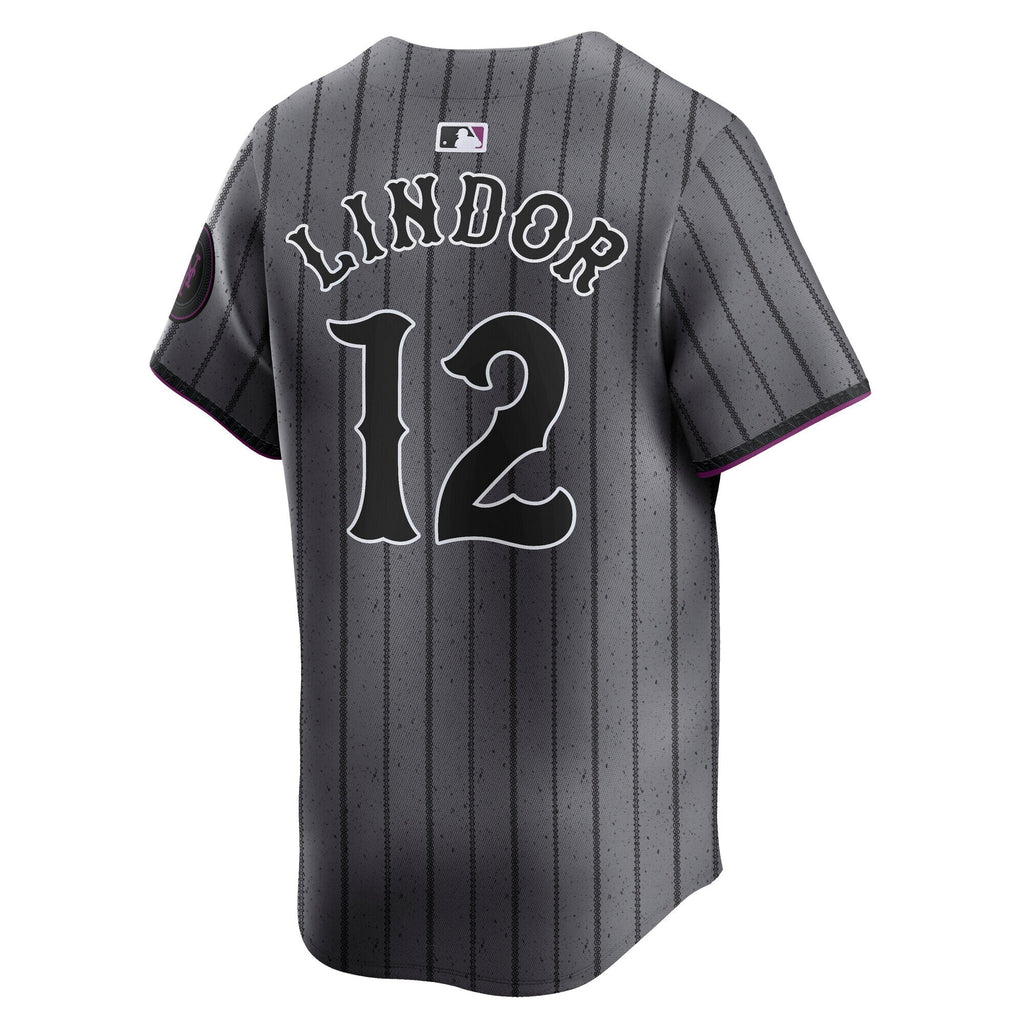 New York Mets Francisco Lindor Nike Gray City Connect Limited Player Jersey