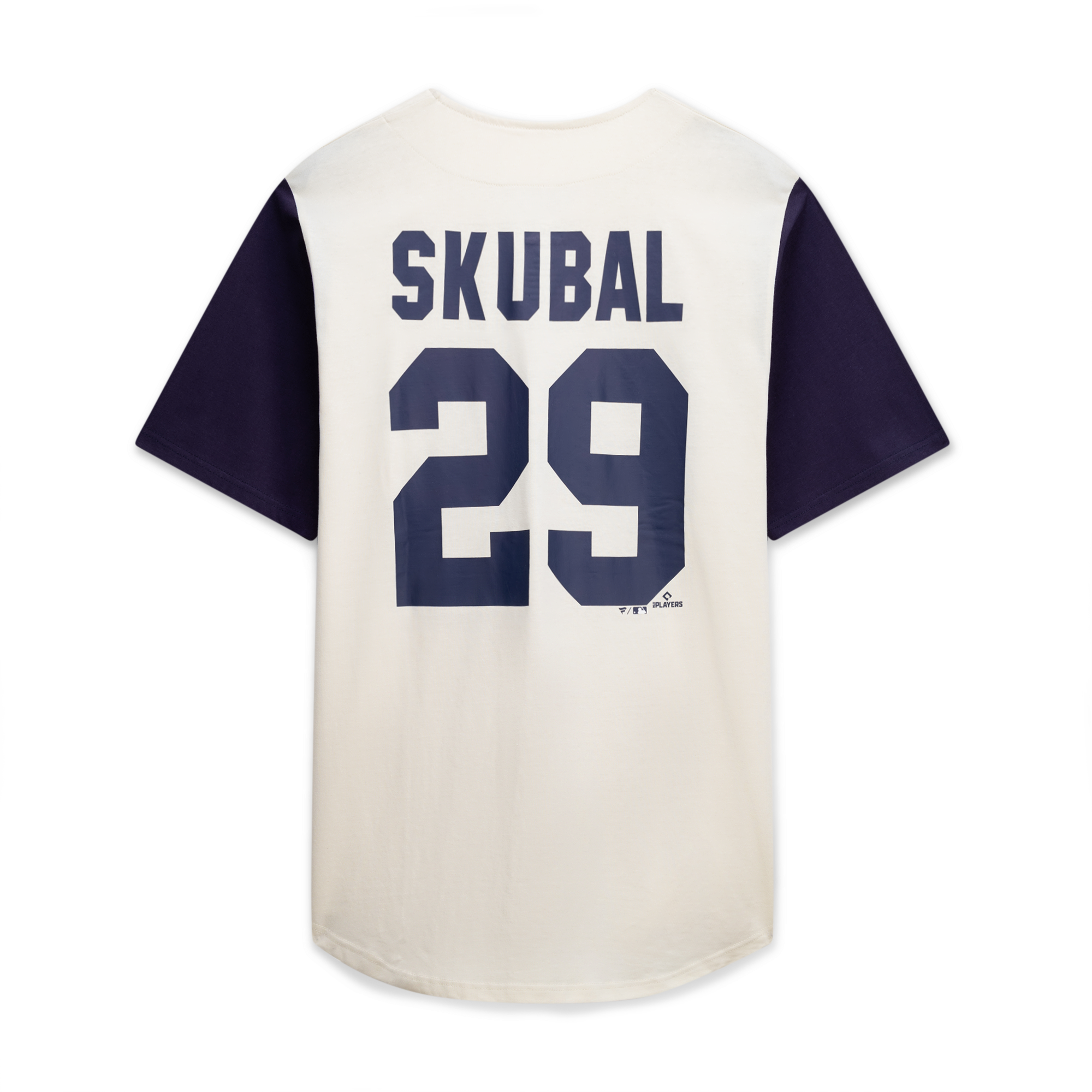 Detroit Tigers Profile Cream/Navy Big & Tall Two-Color Fashion Jersey