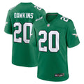Philadelphia Eagles Brian Dawkins Nike Kelly Green Alternate Retired Player Game Jersey