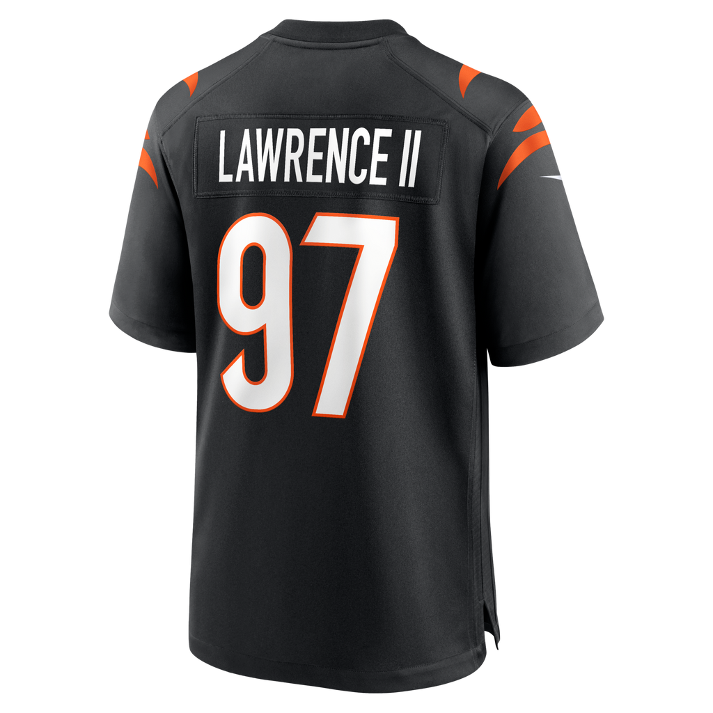 Cincinnati Bengals Dexter Lawrence II Nike Black Game Jersey