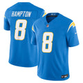 Los Angeles Chargers Omarion Hampton Nike Powder Blue Team Vapor F.U.S.E. Stitched Limited Jersey
