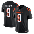Cincinnati Bengals Joe Burrow Nike Black Team Vapor F.U.S.E. Stitched Limited Jersey