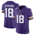 Minnesota Vikings Justin Jefferson Nike Purple Team Vapor F.U.S.E. Stitched Limited Jersey