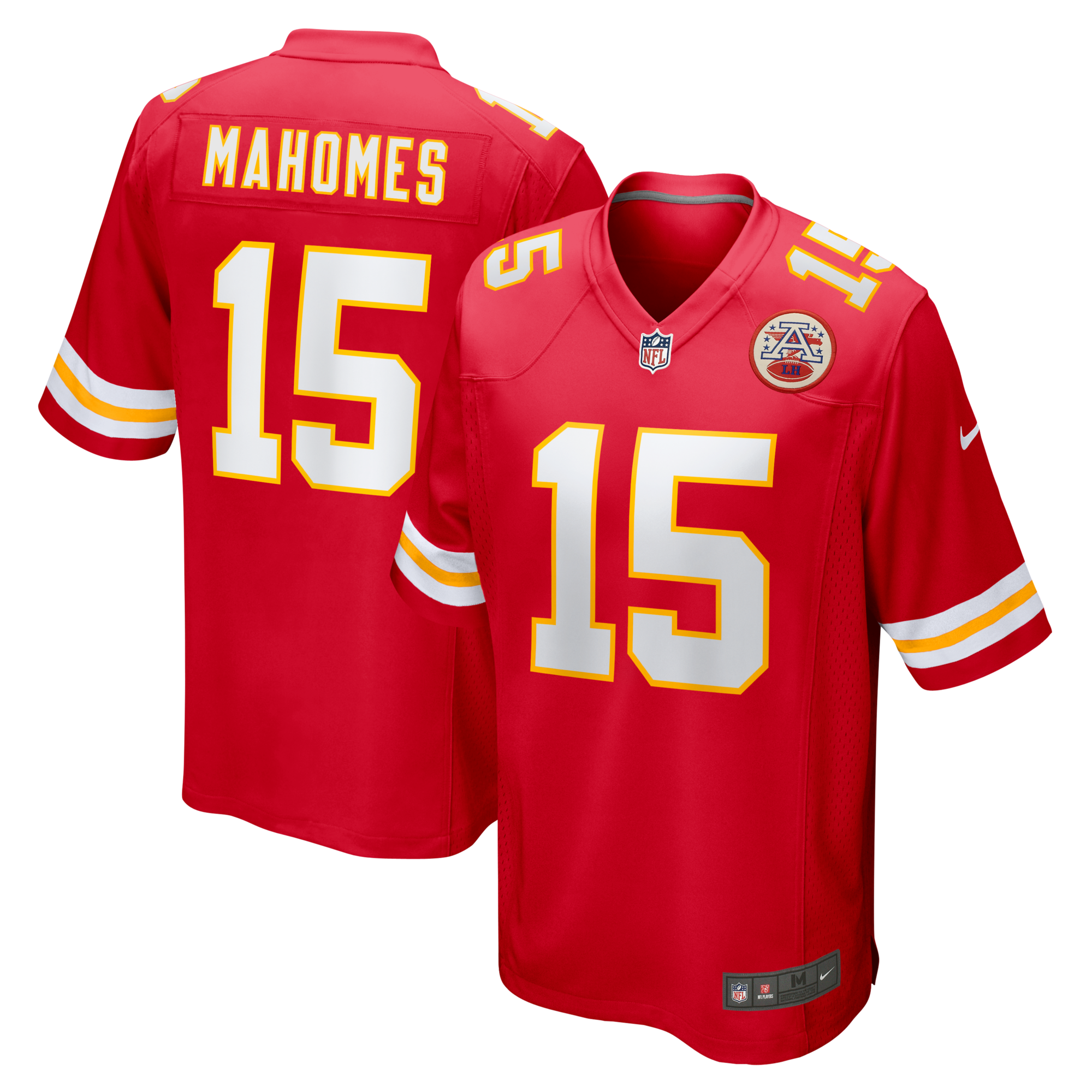 Kansas City Chiefs Patrick Mahomes Nike Red Game Jersey