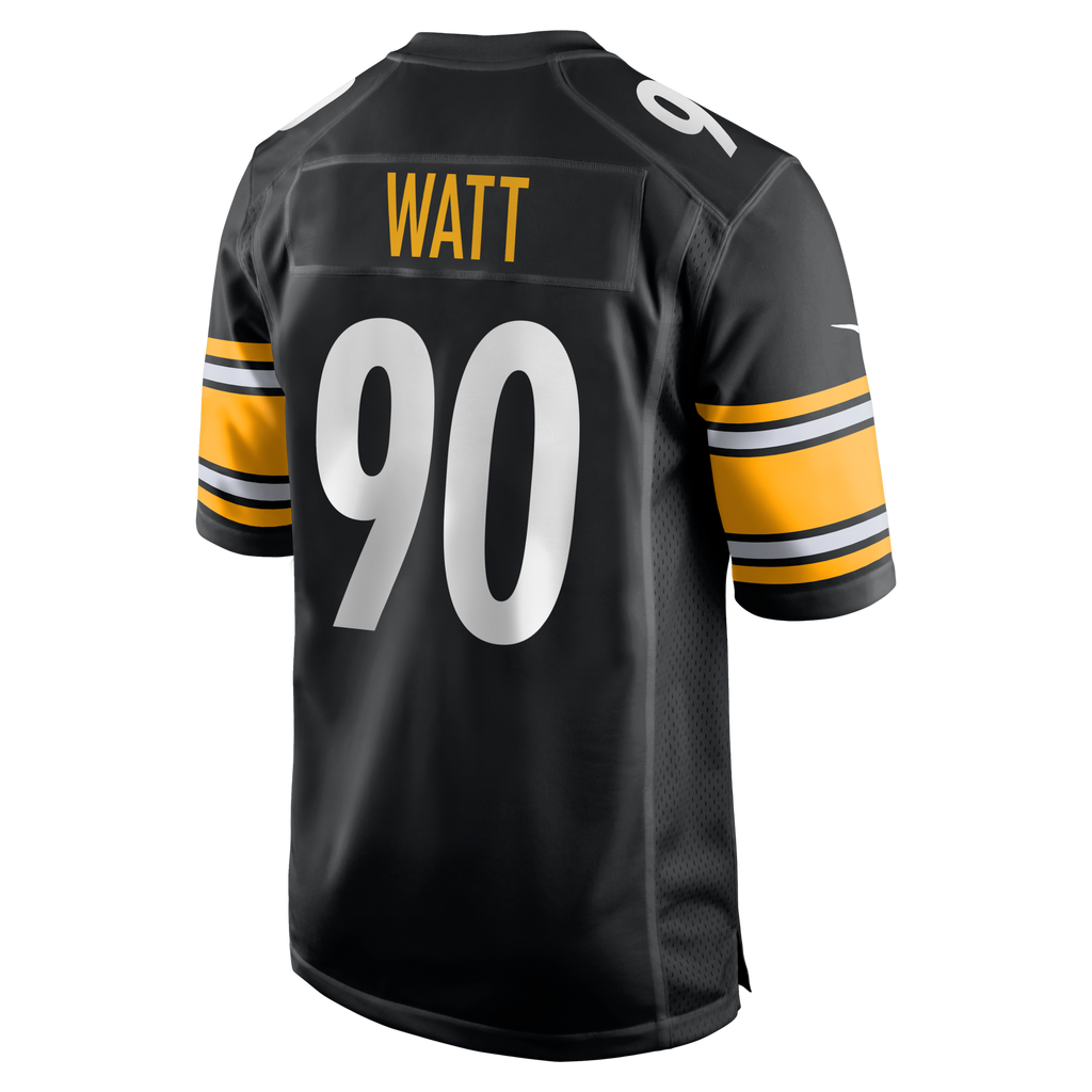 Pittsburgh Steelers T.J. Watt Nike Black Game Jersey