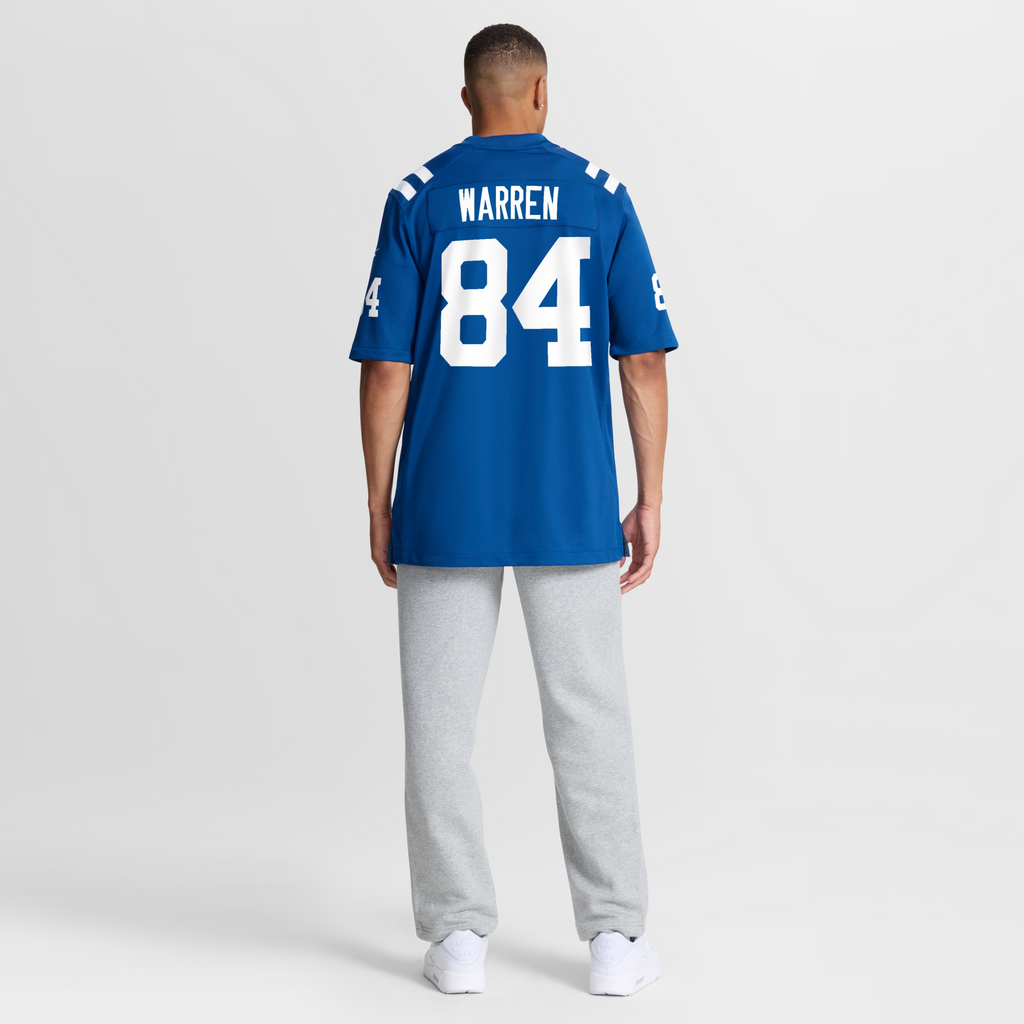 Indianapolis Colts Tyler Warren Nike Royal Team Game Jersey