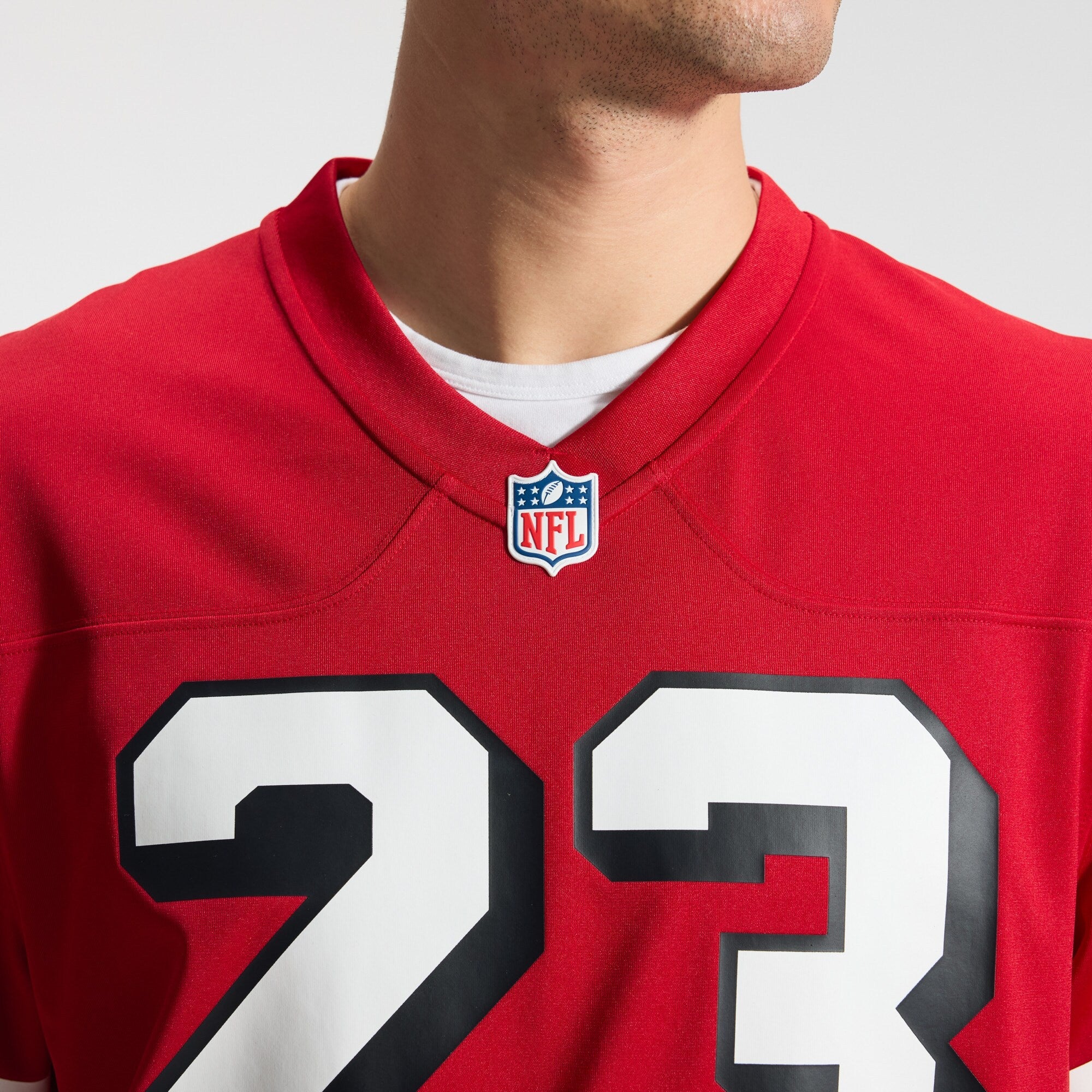 San Francisco 49ers Christian McCaffrey Nike Scarlet Alternate Game Player Jersey