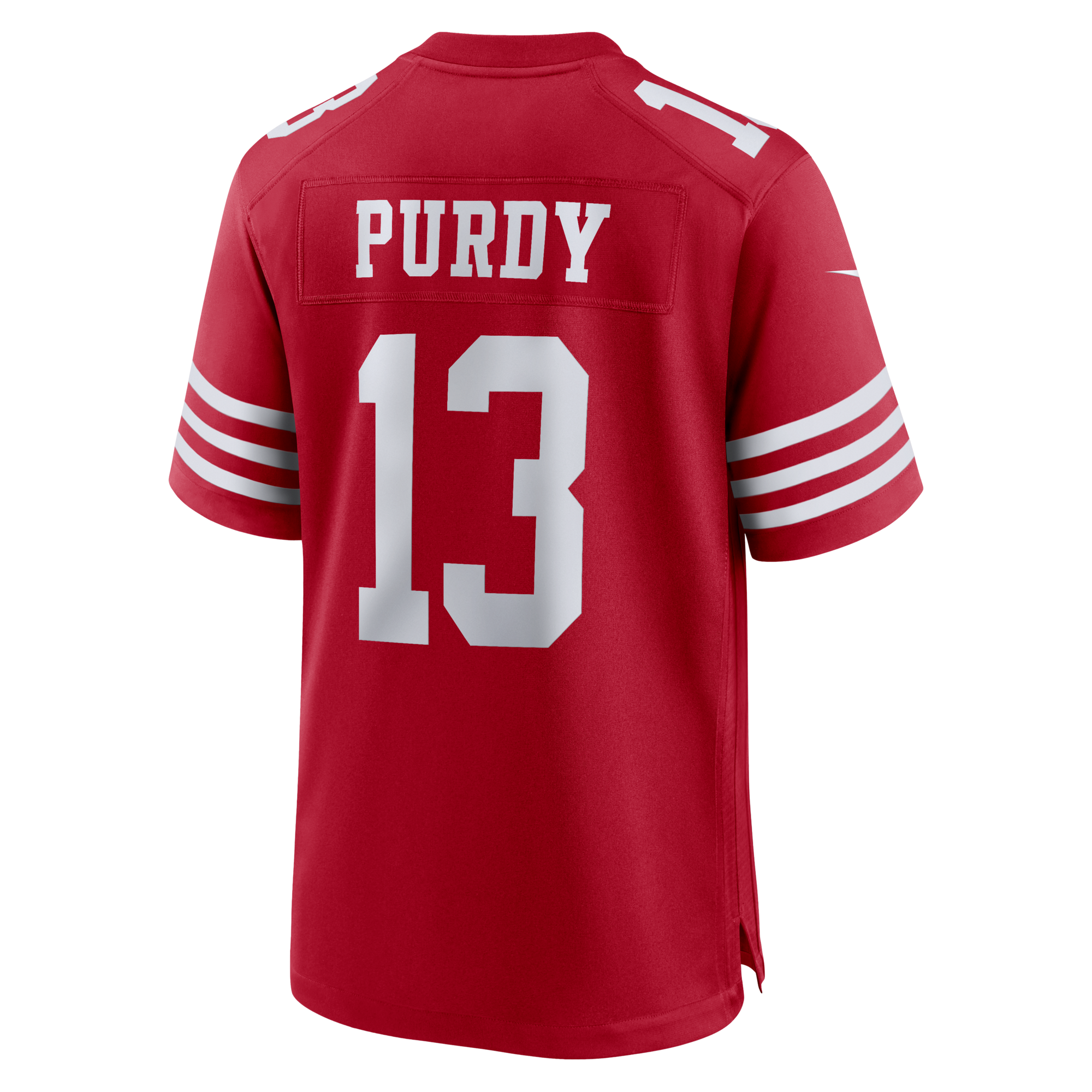 San Francisco 49ers Brock Purdy Nike Scarlet 80th Anniversary Game Jersey