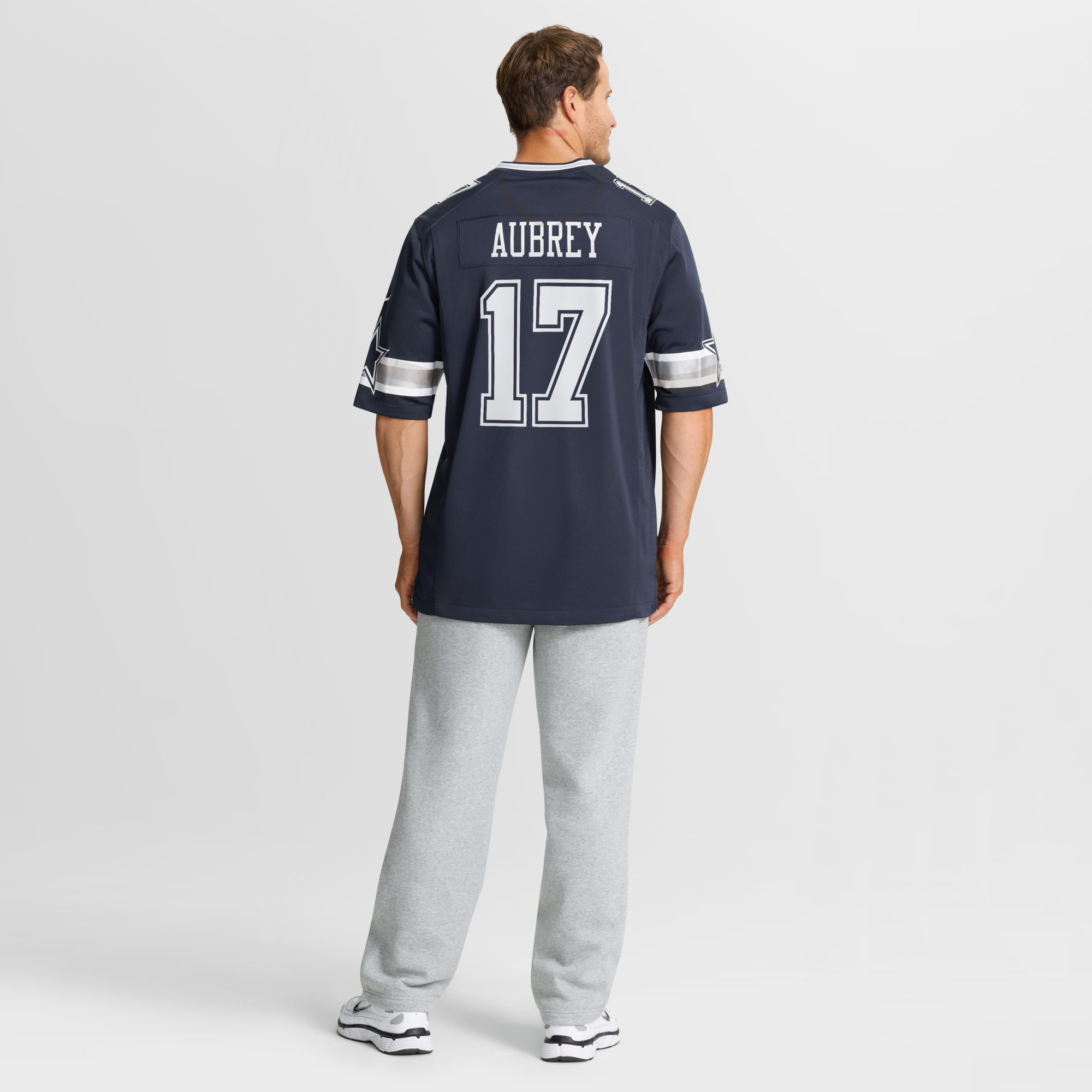 Dallas Cowboys Brandon Aubrey Nike Navy Team Game Jersey
