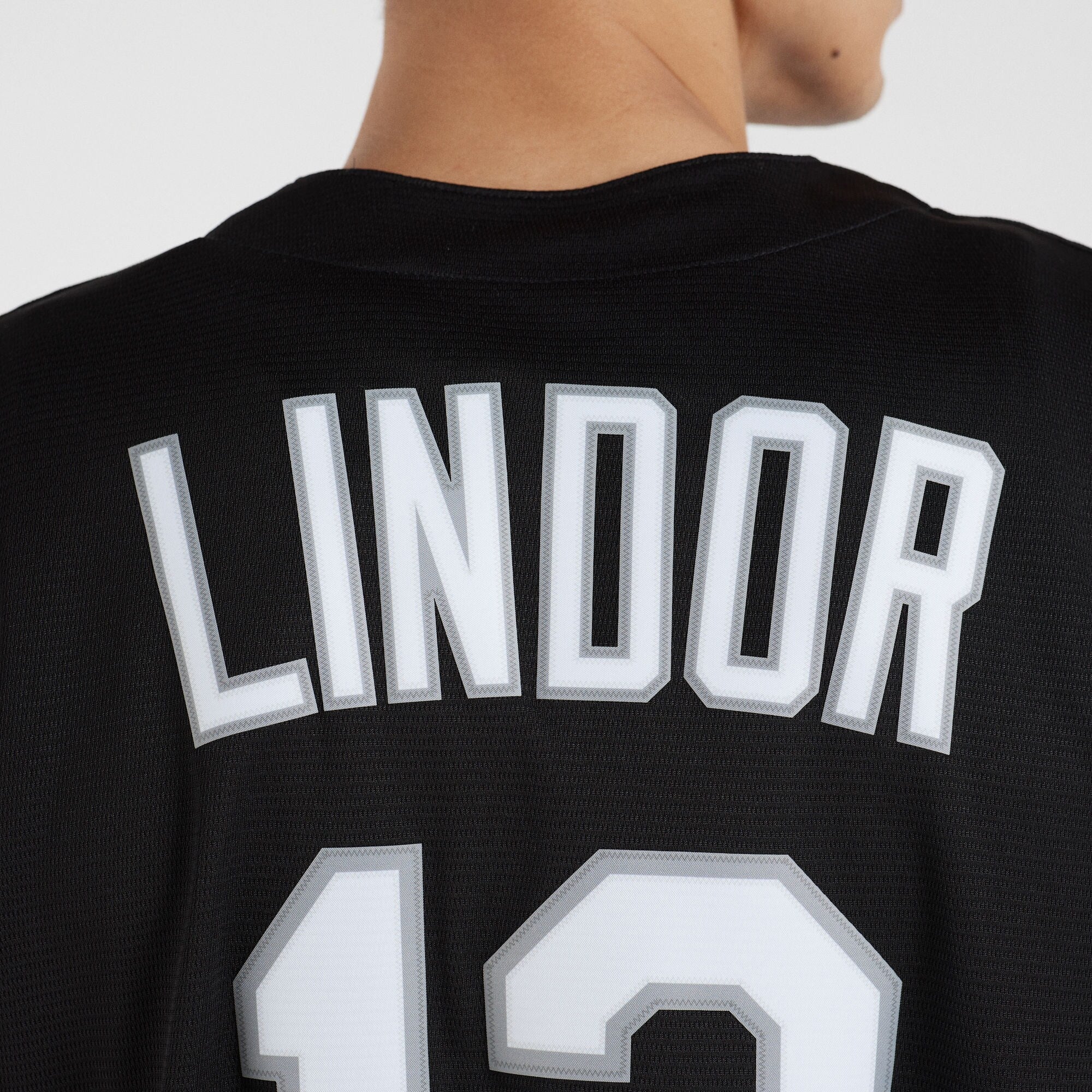 New York Mets Francisco Lindor Nike Black Replica Player Jersey