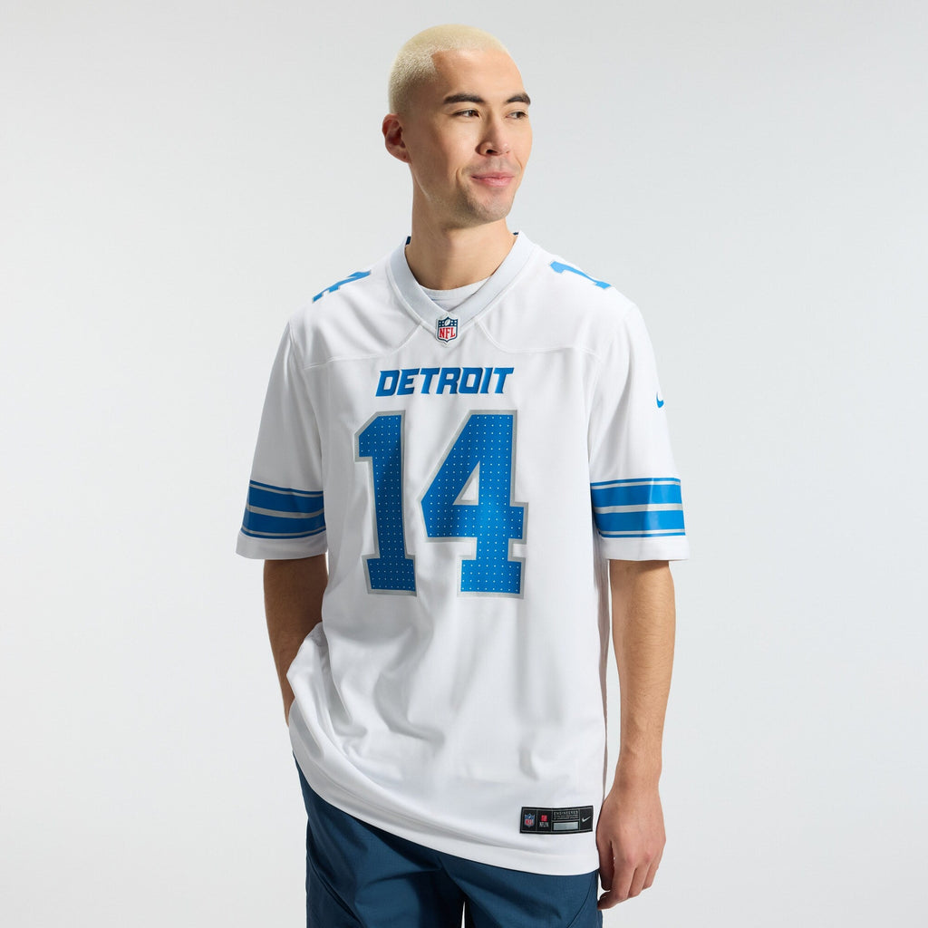 Detroit Lions Amon-Ra St. Brown Nike White Game Jersey