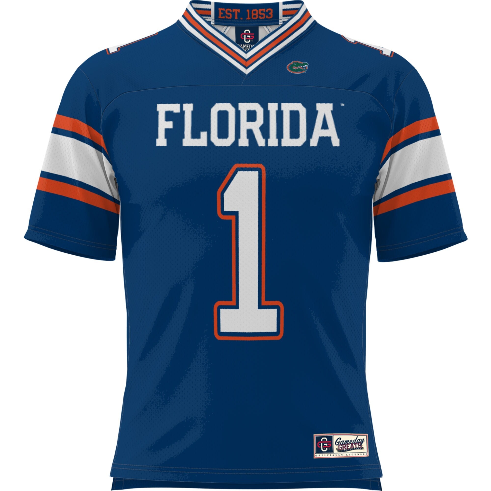 GameDay Greats #1 Royal Florida Gators Football Jersey