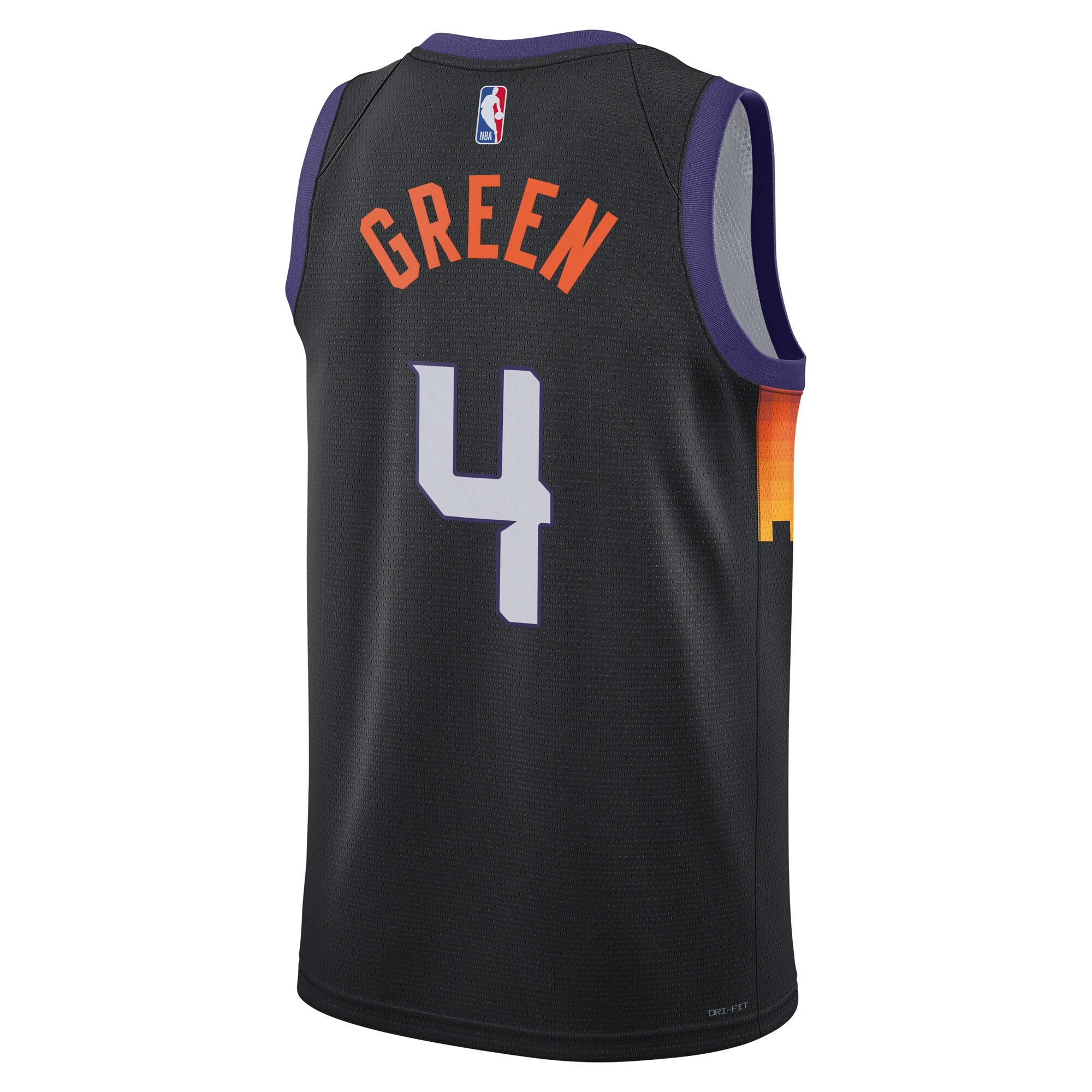 Phoenix Suns Nike 2025/26 City Edition Swingman Jersey - Black - Jalen Green