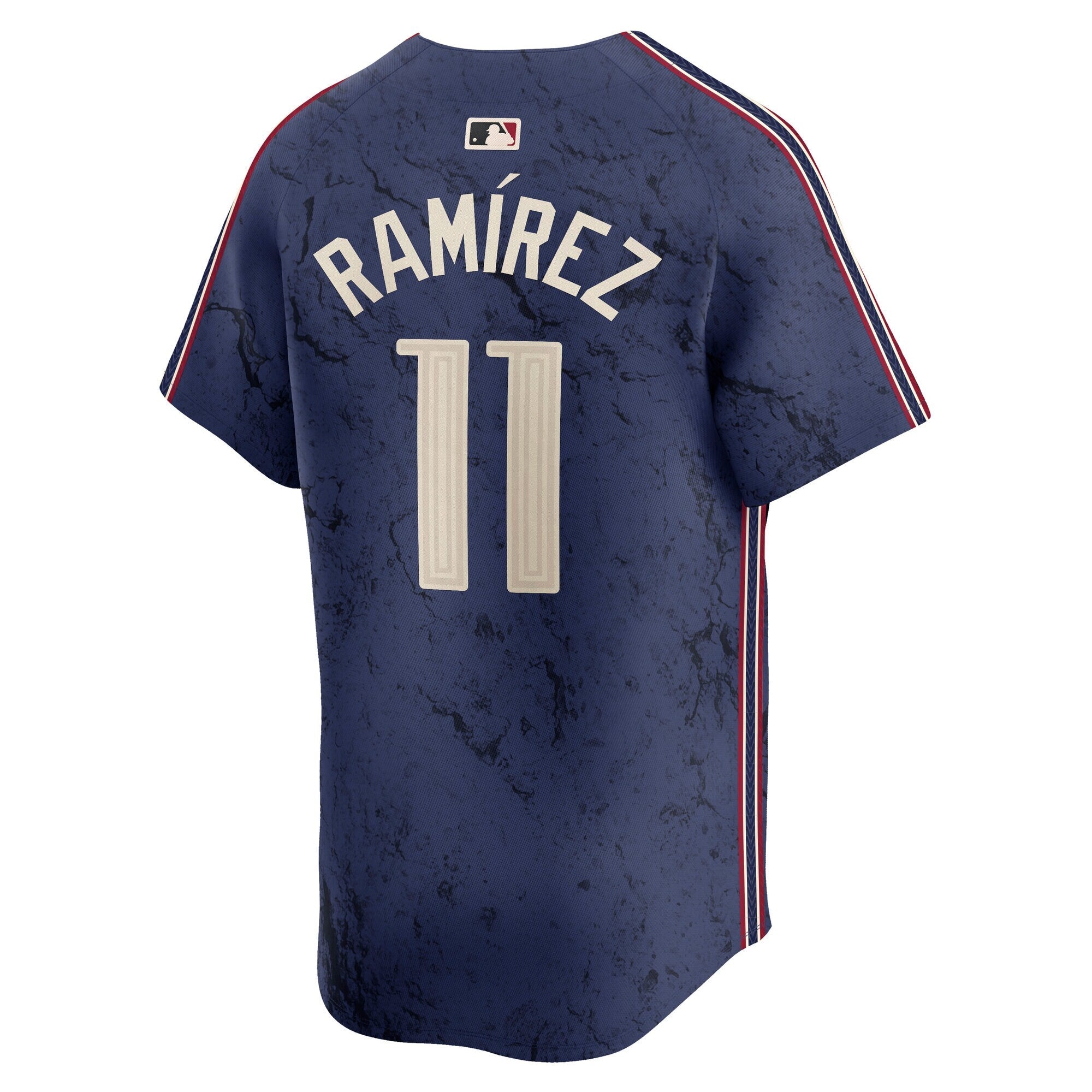 Cleveland Guardians José Ramírez Nike Navy City Connect Limited Player Jersey