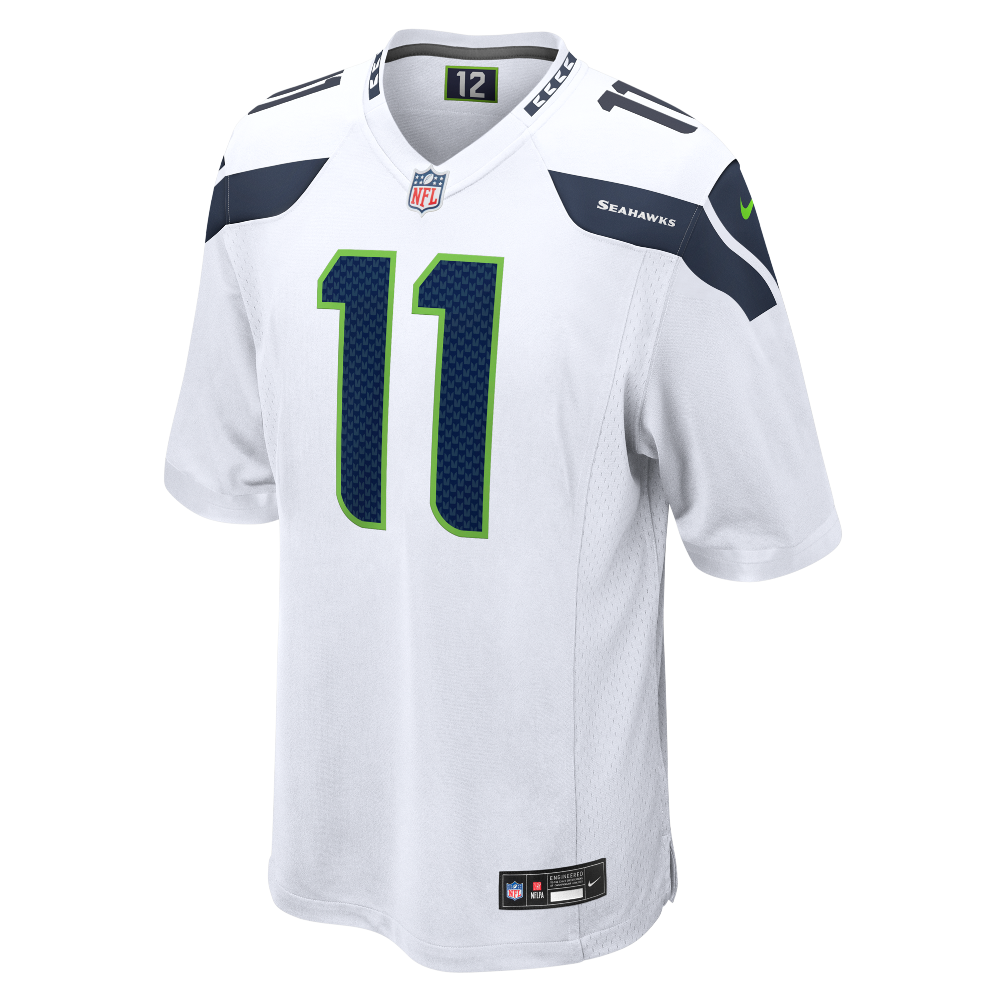 Seattle Seahawks Jaxon Smith-Njigba Nike White Game Jersey