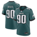 Philadelphia Eagles Jordan Davis Nike Midnight Green Team Game Jersey