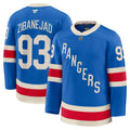 New York Rangers Mika Zibanejad Fanatics Blue Centennial Premium Jersey