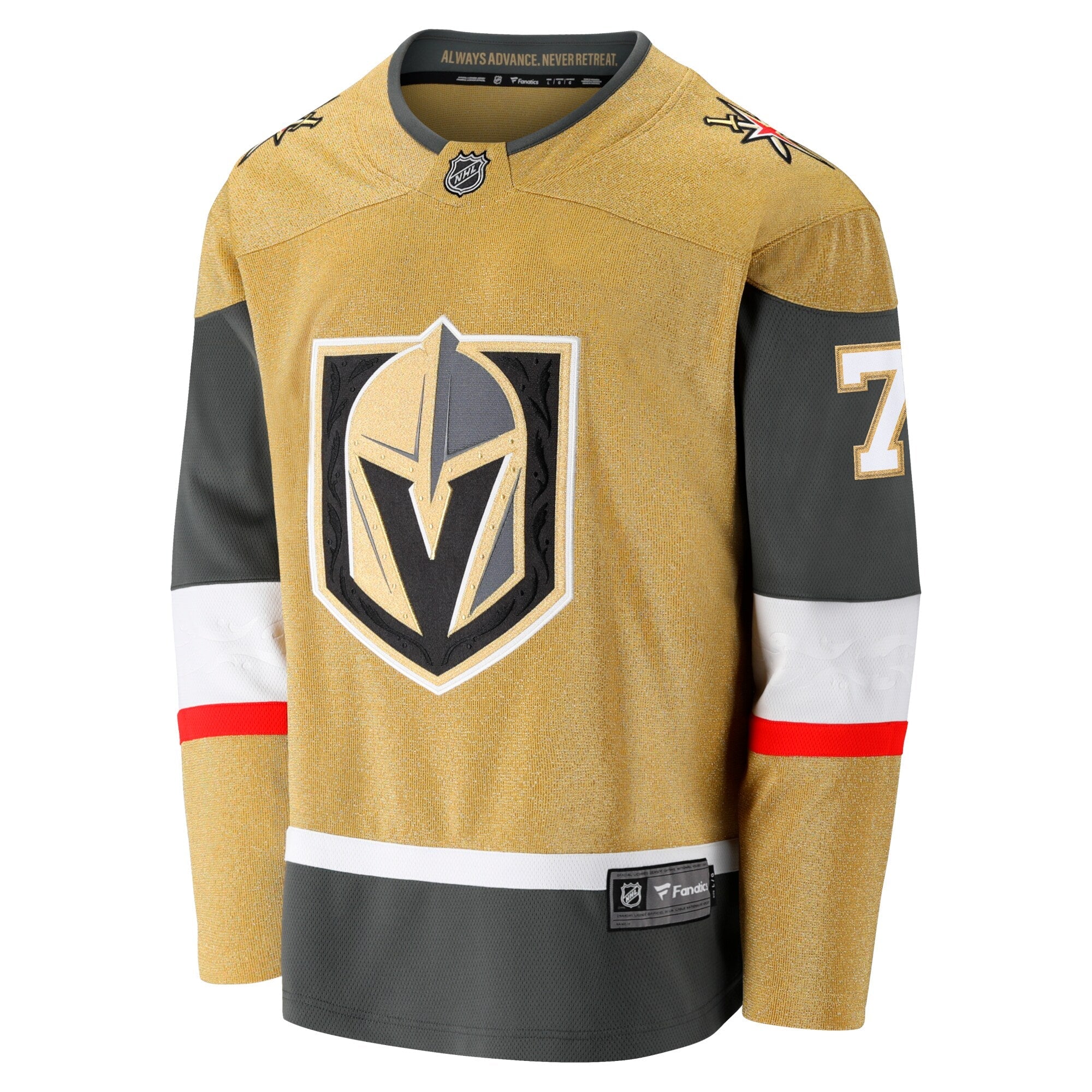 Vegas Golden Knights Alex Pietrangelo Fanatics Gold Home Breakaway Jersey