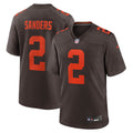 Cleveland Browns Shedeur Sanders Nike Brown Alternate Game Jersey