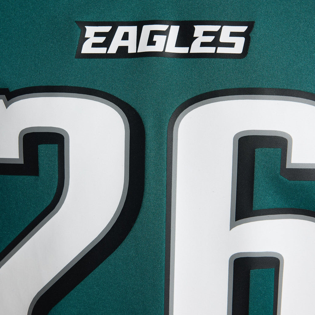 Philadelphia Eagles Saquon Barkley Nike Midnight Green Team Game Jersey