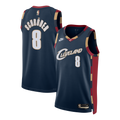 Cleveland Cavaliers Nike Classic Edition Swingman Jersey - Navy - Dennis Schröder