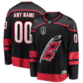 Carolina Hurricanes Fanatics Black 2026 Stanley Cup Final Home Breakaway Custom Jersey