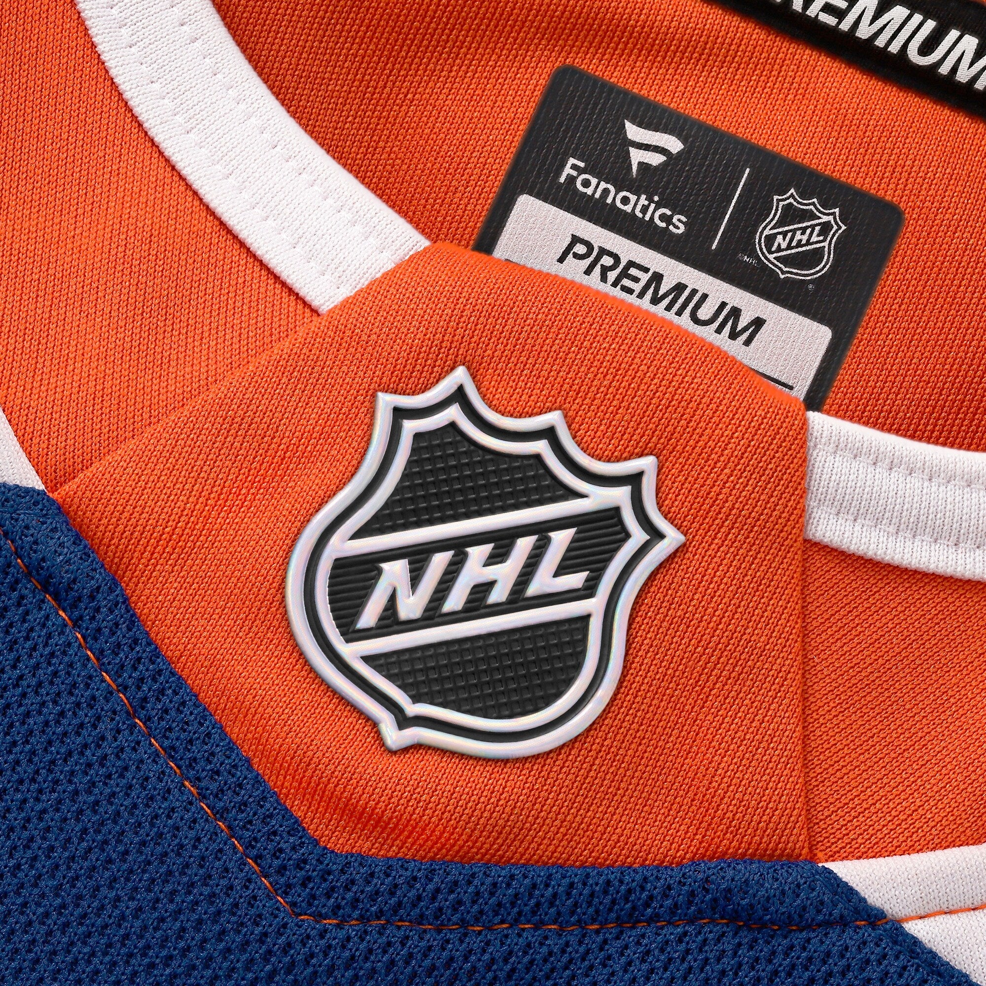 Edmonton Oilers Leon Draisaitl Fanatics Royal Home Premium Jersey