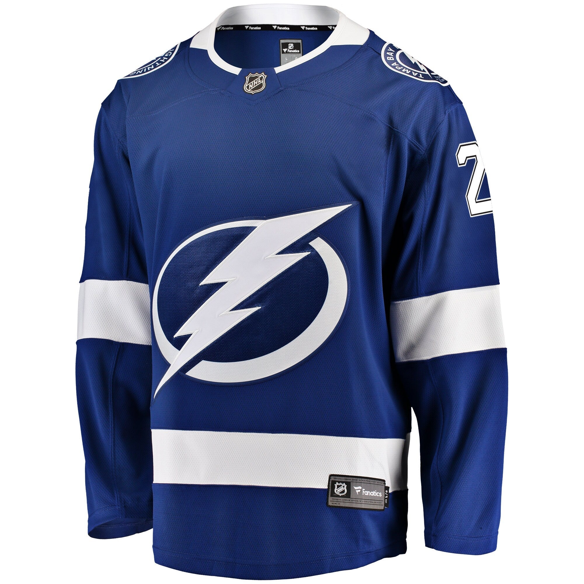 Tampa Bay Lightning Brayden Point Fanatics Blue Home Breakaway Player Jersey