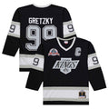Los Angeles Kings Wayne Gretzky Black 1992-93 Power Play Jersey