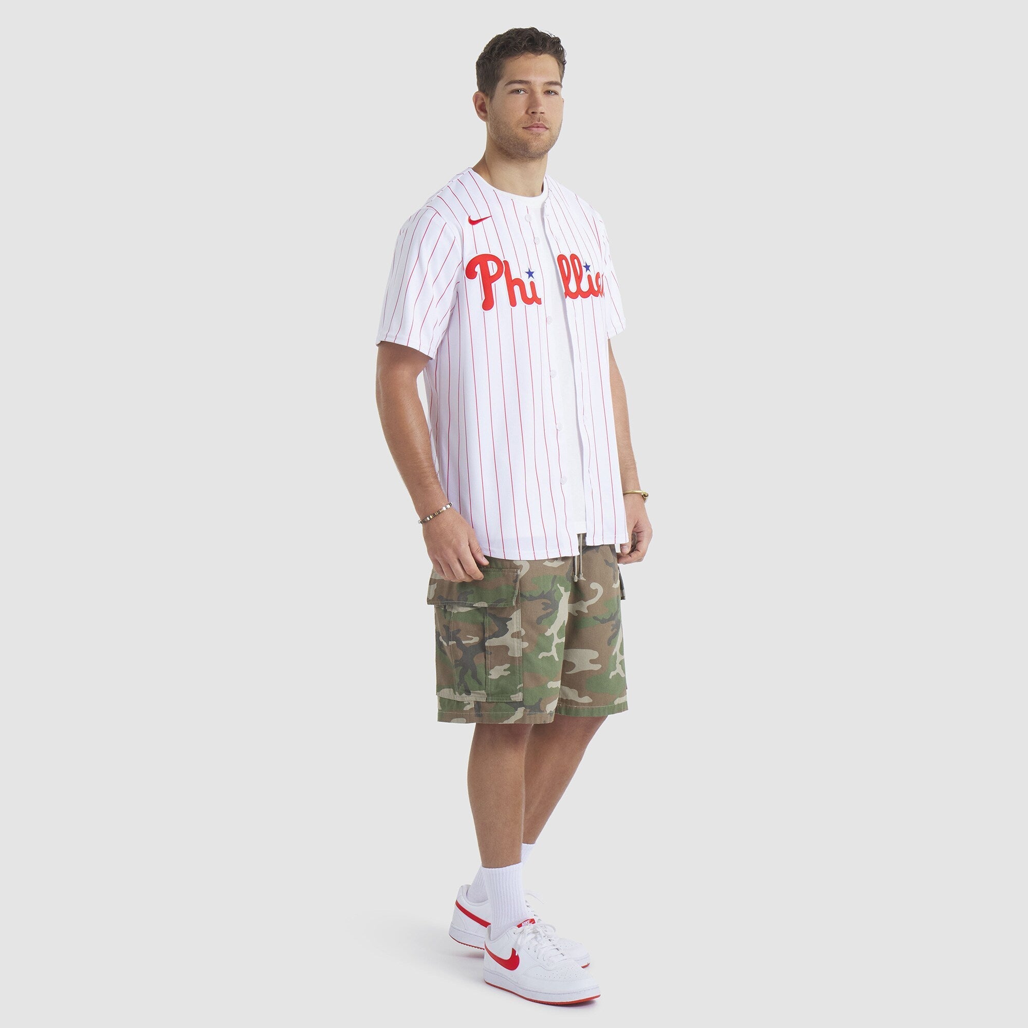 Philadelphia Phillies Bryce Harper Nike White Home Limited Player Jersey