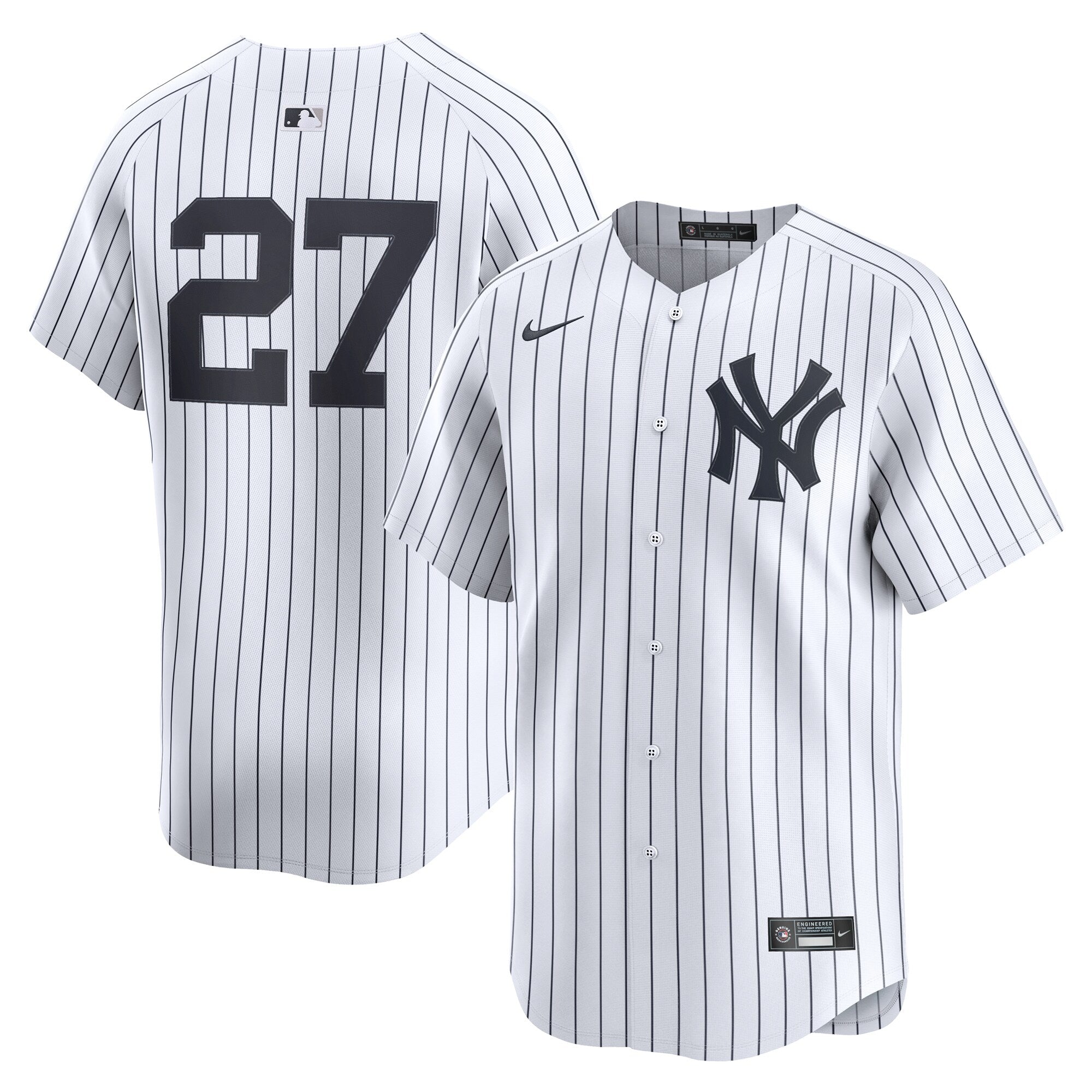 New York Yankees Giancarlo Stanton Nike White Home Limited Player Jersey