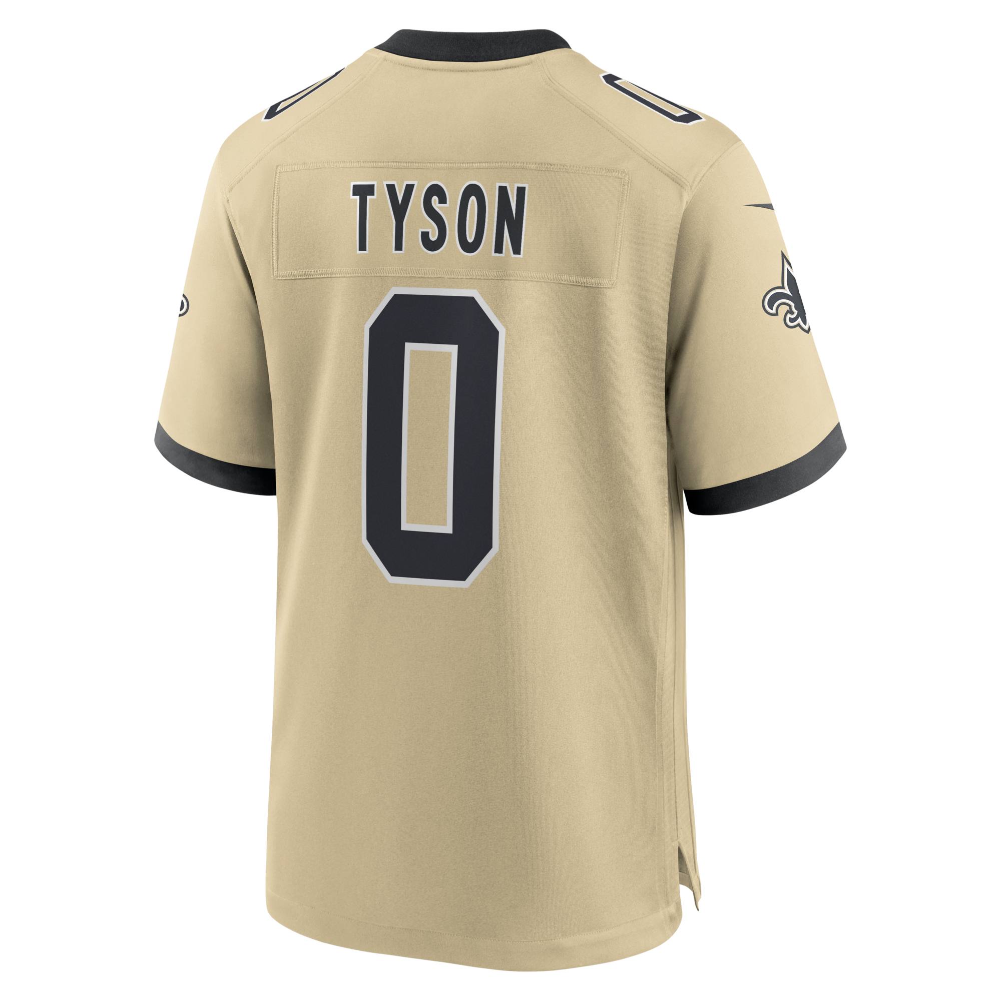 New Orleans Saints Jordyn Tyson Nike Gold 2026 NFL Draft First Round Pick No. 8 Alternate Game Jersey