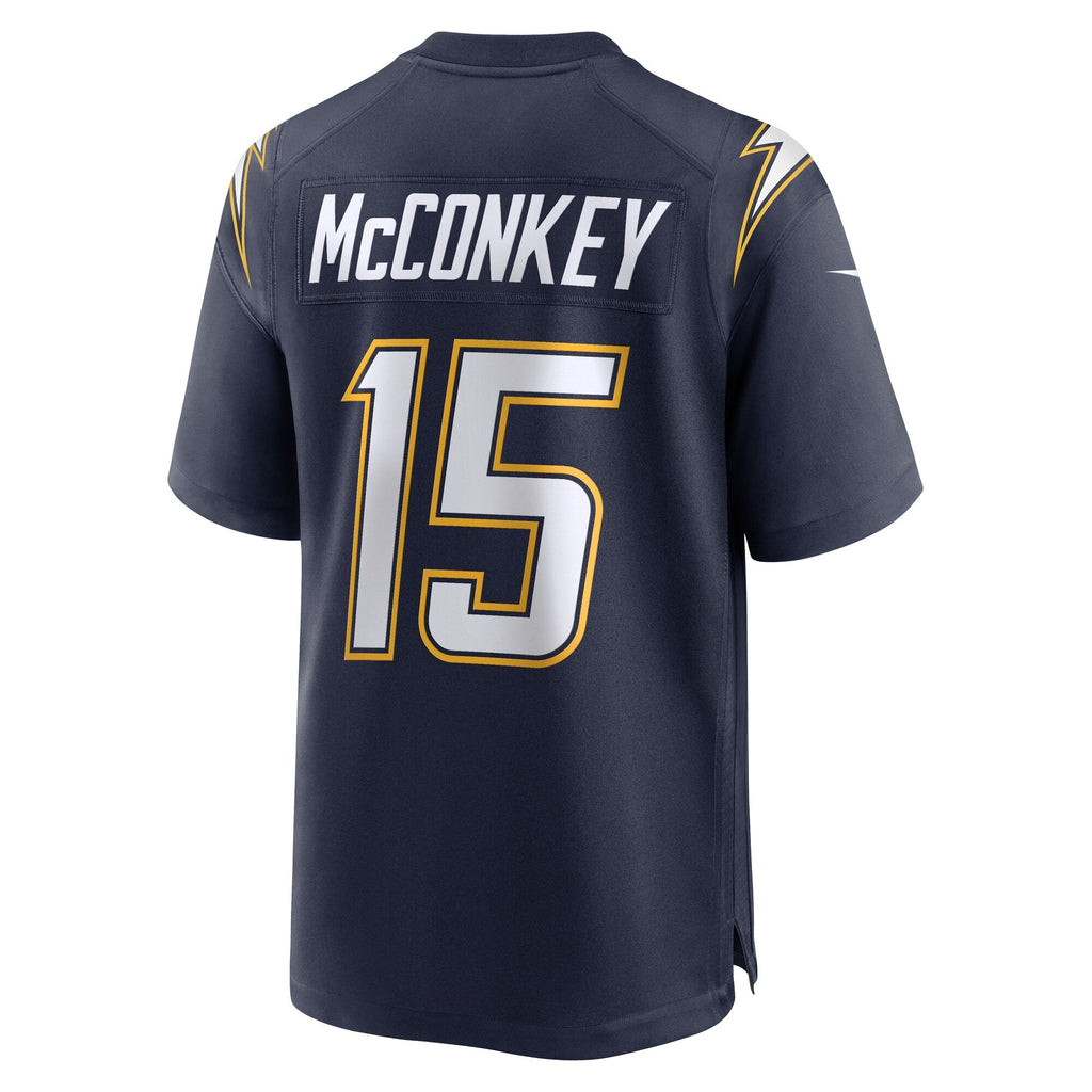 Los Angeles Chargers Ladd McConkey Nike Navy Alternate Super Chargers Game Player Jersey