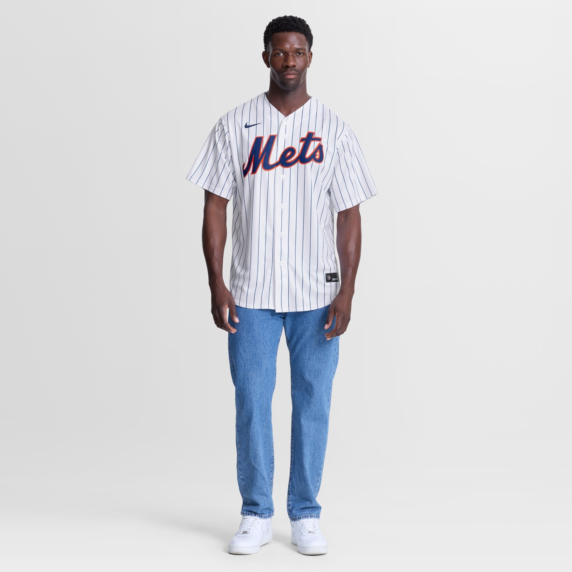 New York Mets Bo Bichette Nike White Home Replica Jersey