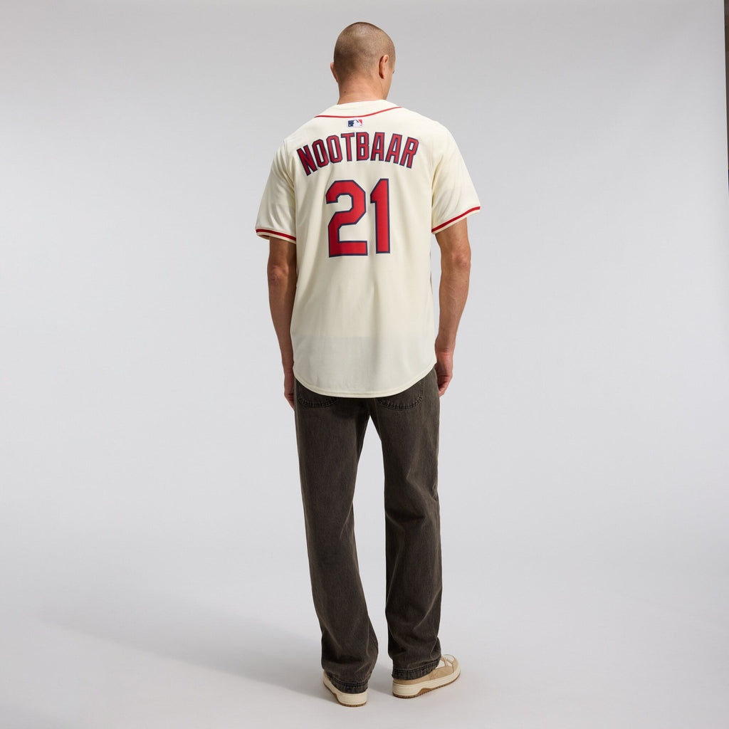 St. Louis Cardinals Lars Nootbaar Nike Cream Alternate 2 Limited Jersey