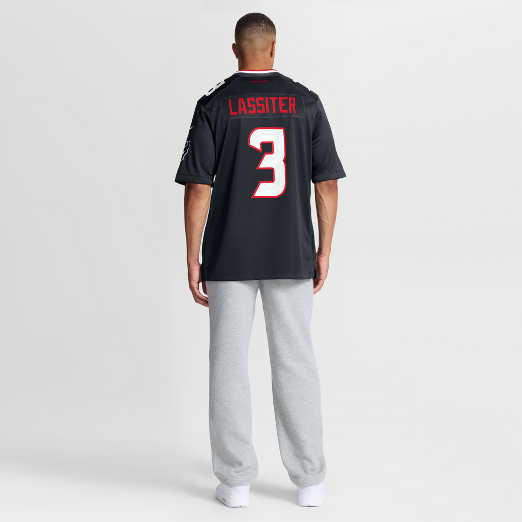 Houston Texans Kamari Lassiter Nike Navy Team Game Jersey