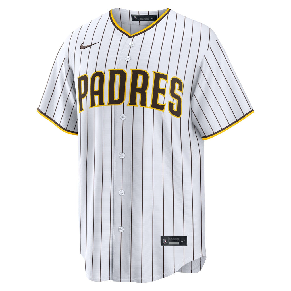 San Diego Padres Jackson Merrill Nike White Home Replica Player Jersey