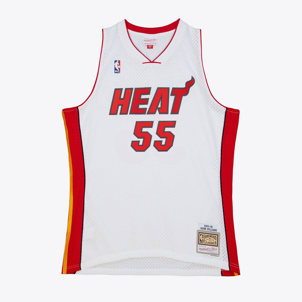 Miami Heat Mitchell & Ness Jason Williams 2005 Authentic Jersey - White