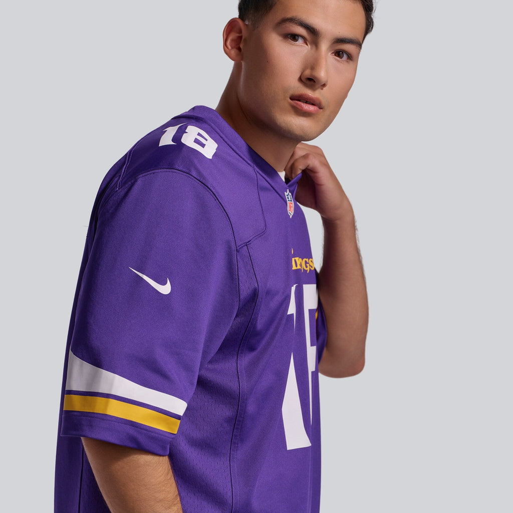 Minnesota Vikings Justin Jefferson Nike Purple Player Game Jersey