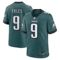 Philadelphia Eagles Nick Foles Nike Midnight Green Team Retired Player Game Jersey
