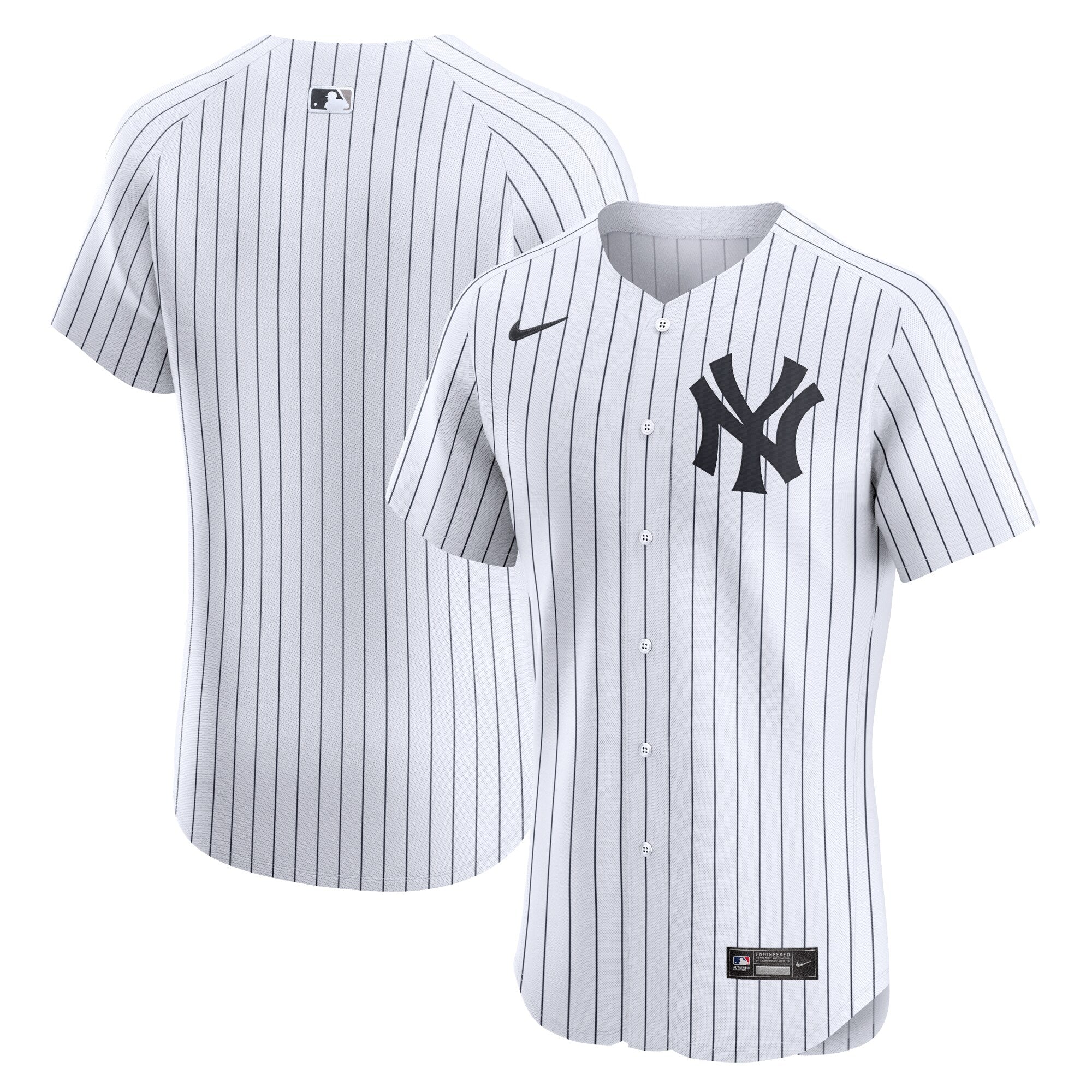 New York Yankees Nike White Home Elite Jersey