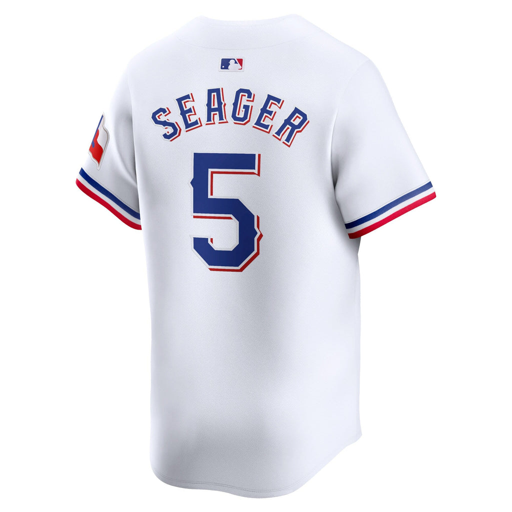 Texas Rangers Corey Seager Nike White Home Limited Player Jersey