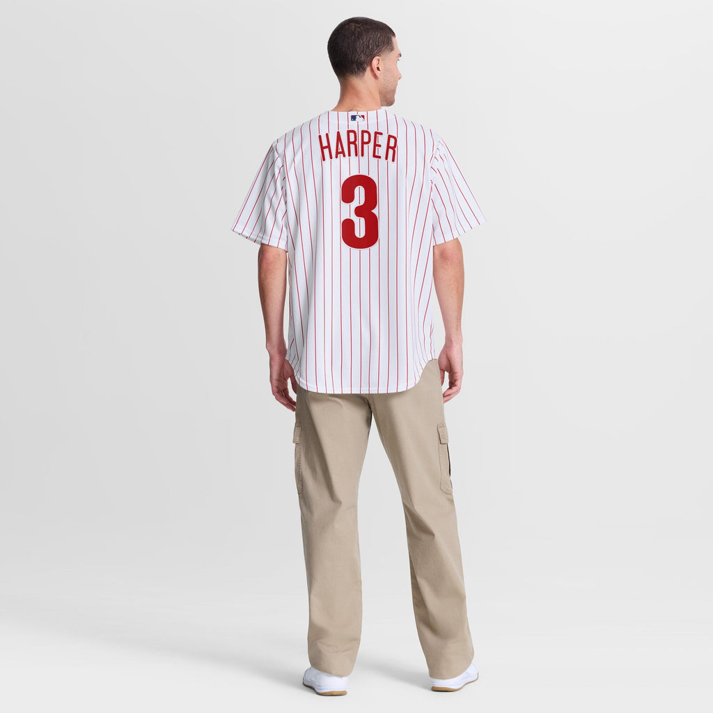Philadelphia Phillies Bryce Harper Nike White Home Replica Jersey