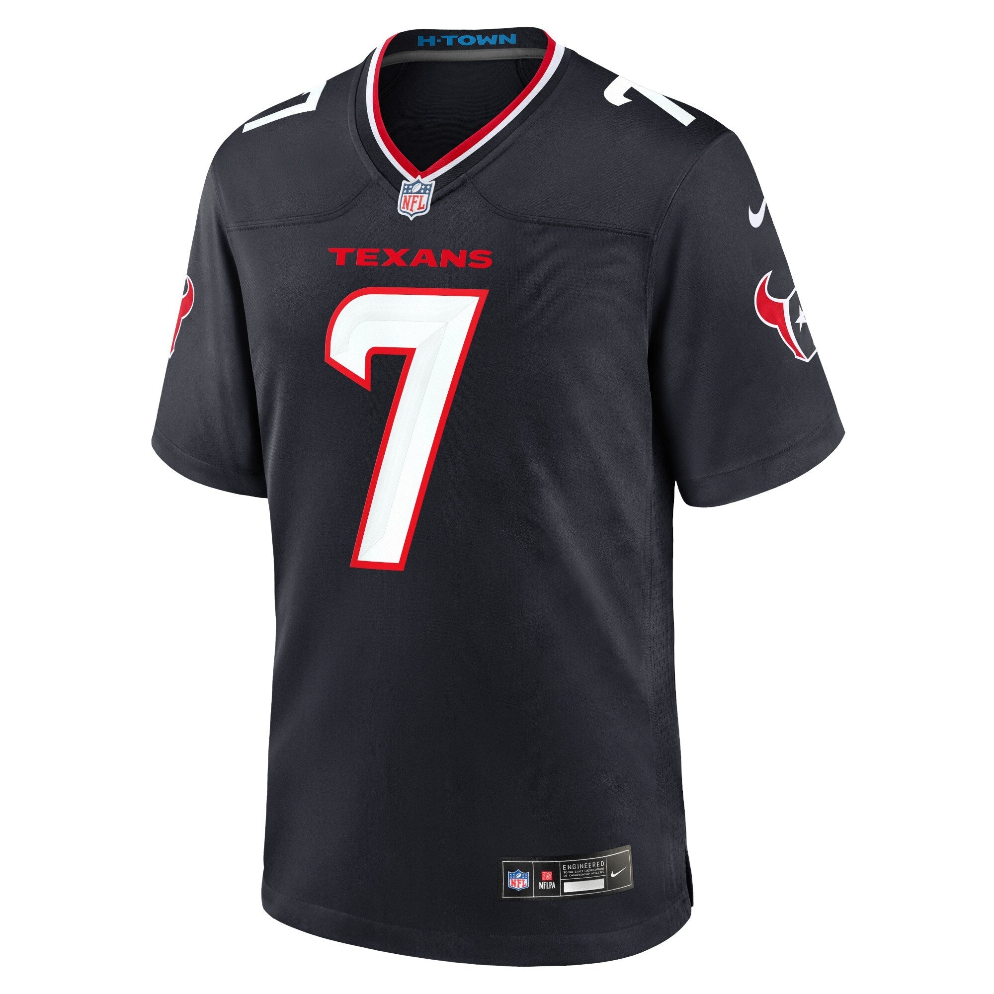 Houston Texans C.J. Stroud Nike Navy Game Jersey