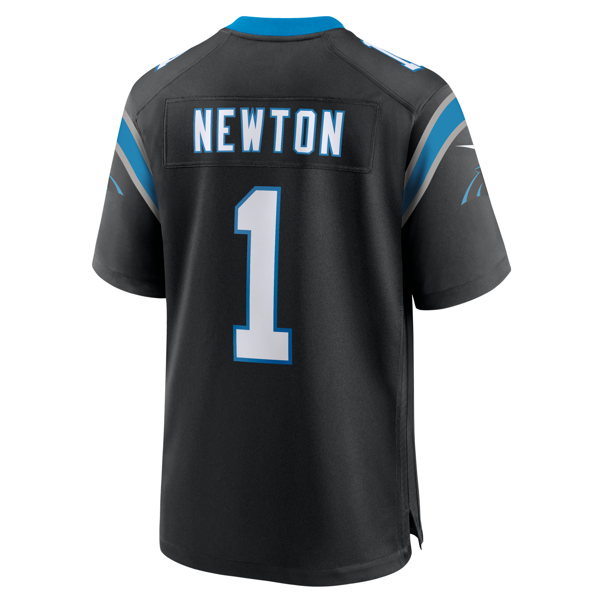 Carolina Panthers Cam Newton Nike Black Team Retired Game Jersey