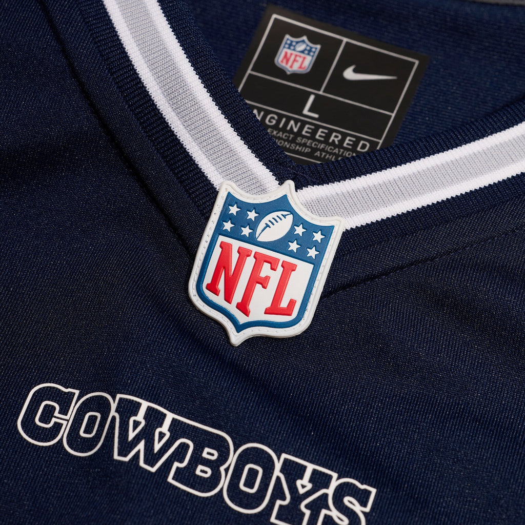 Dallas Cowboys Javonte Williams Nike Navy Team Game Jersey